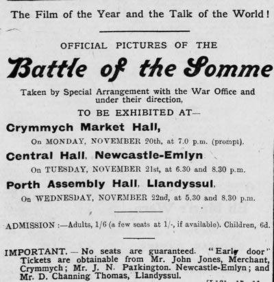 Battle of the Somme poster
