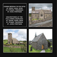 CD cover for Gravestones at St. Davids Capel Dewi, St. Ffraid, Tregroes, St. Johns PontsianGravestones at St. David, Capel Dewi, St. Ffraid, Tregroes, St. John, Pontsian